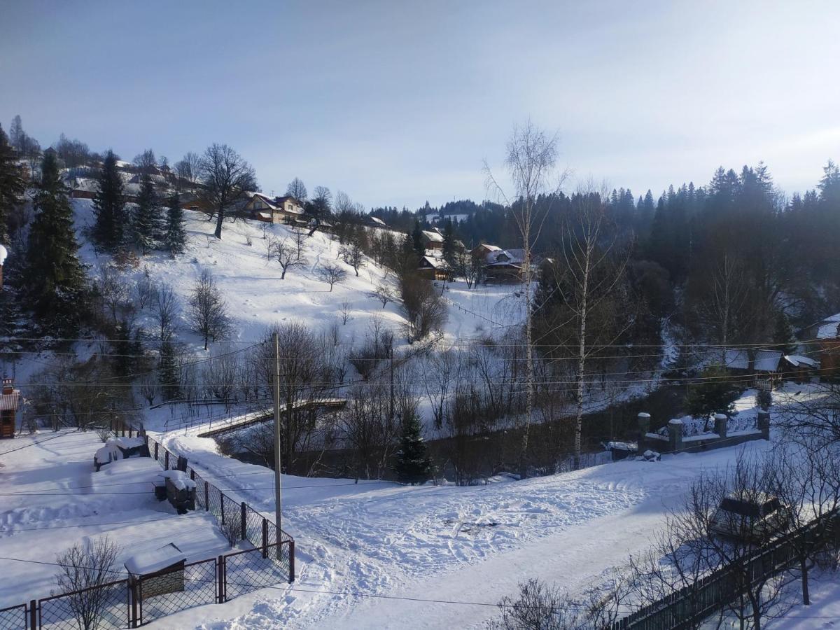 Hotel Ніч Над Карпатами Slawske Exterior foto